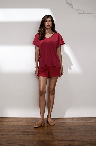 62122-2 Пижама с шортами женская - LAETE