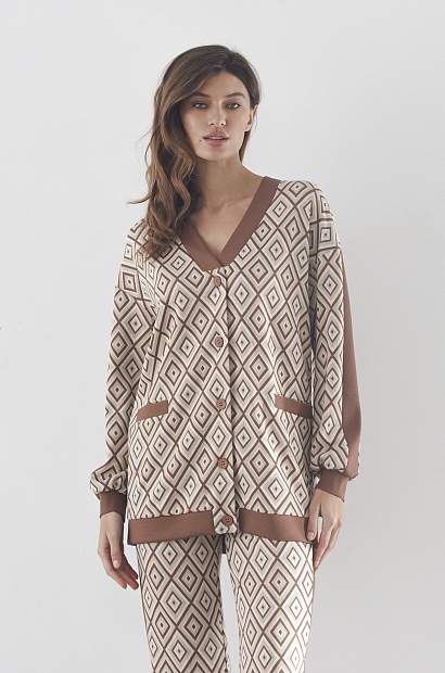 30498-1 Кардиган женский  WINTER 2023-2024