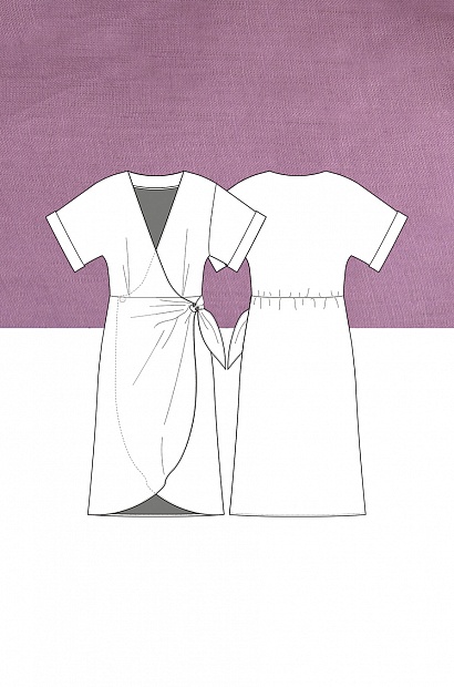 61786-1 Платье женское - SUMMER 2022