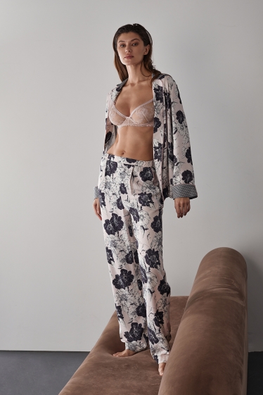 56484 Пижама с брюками женская - SUMMER 2023 (56484)