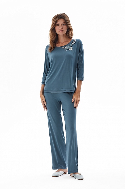 51985 Топ пижамный женский - WINTER 2021-2022
