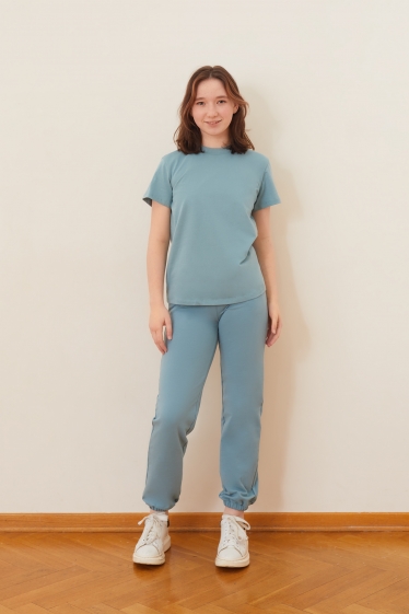 55384-1 Футболка для девочки - WINTER 2021-2022 (55384-1)