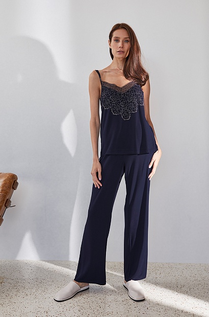 51961-2 Брюки пижамные женские - WINTER 2021-2022