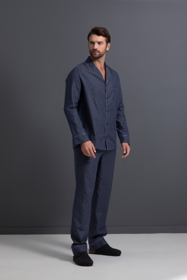 55367+55371 Пижама с брюками мужская - WINTER 2021-2022 (55367+55371)