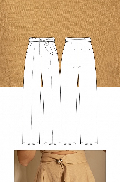 61782-3 Брюки женские - SUMMER 2022