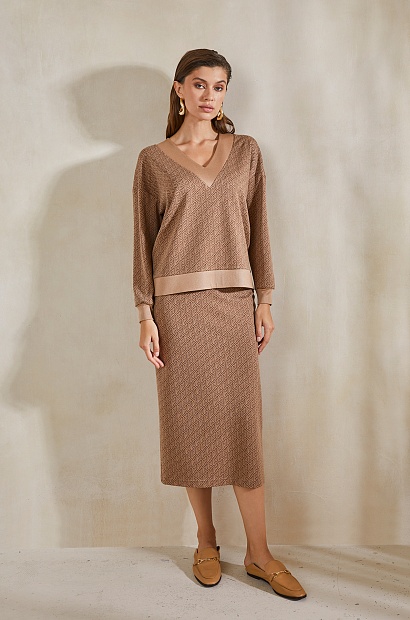 30475-1 Свитшот женский - WINTER 2021-2022