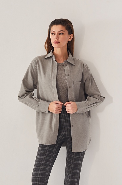 61768 Рубашка женская  WINTER 2021-2022