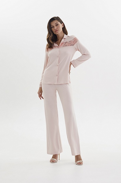 52019-4 Пижама с брюками женская - WINTER 2023-2024