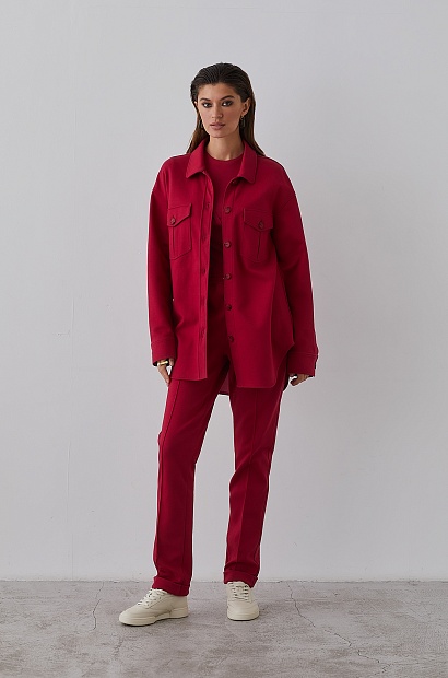 61763-3 Рубашка женская  WINTER 2021-2022