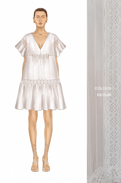 55488-1 Платье женское - SUMMER 2024