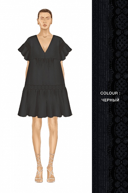 55488-3 Платье женское - SUMMER 2024