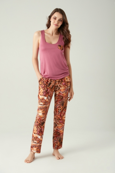 51908L Пижама с брюками женская - Wildberries (51908L)