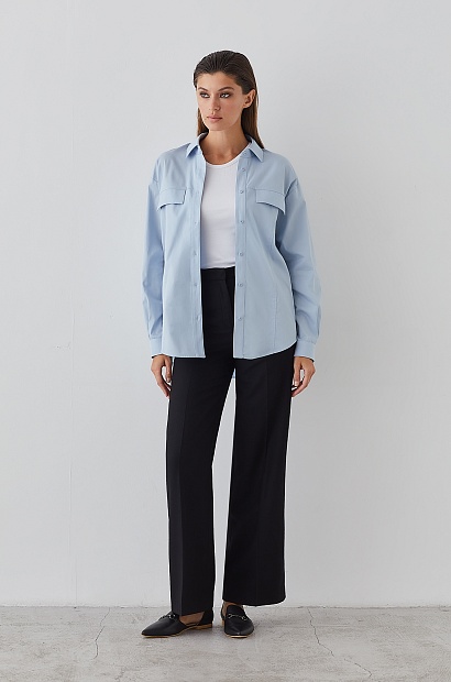 55455-2 Рубашка женская  WINTER 2022-2023