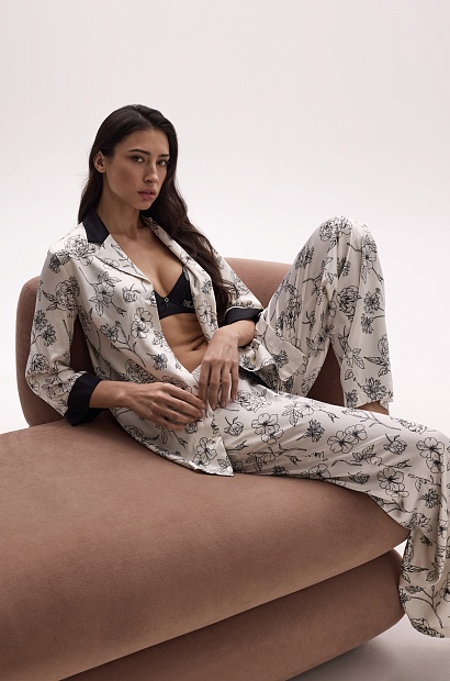60613 Пижама с брюками женская - LAETE