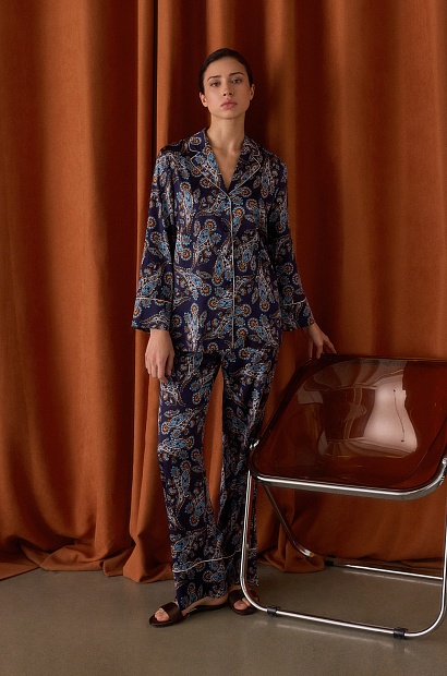 62135 Пижама с брюками женская - Лето 2025