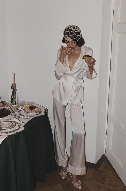 61822-1 Пижама с брюками женская - SUMMER 2023