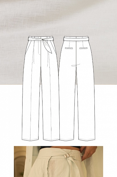 61782-4 Брюки женские - SUMMER 2022